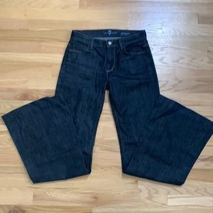 7 for All Mankind Ginger wide leg flared jeans